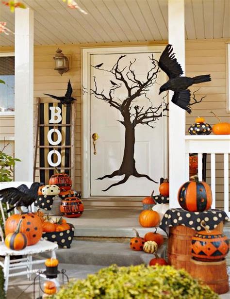 witch's house halloween decor